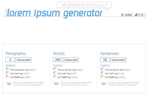 8 Useful Lorem Ipsum And Random Text Generators