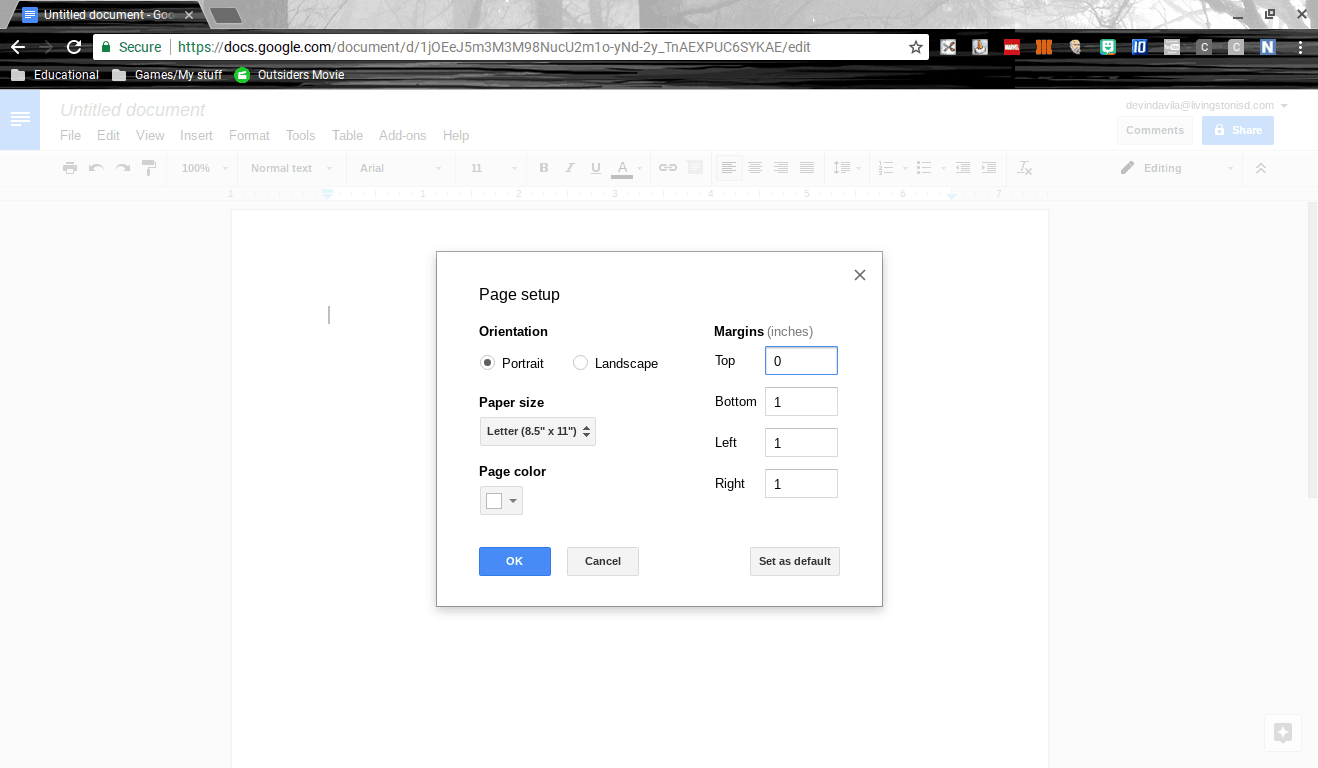 How to Delete a Header in Google Docs in a Computer