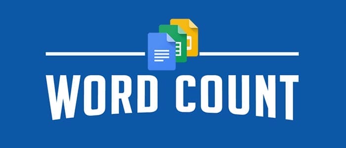 how to count words on google docs