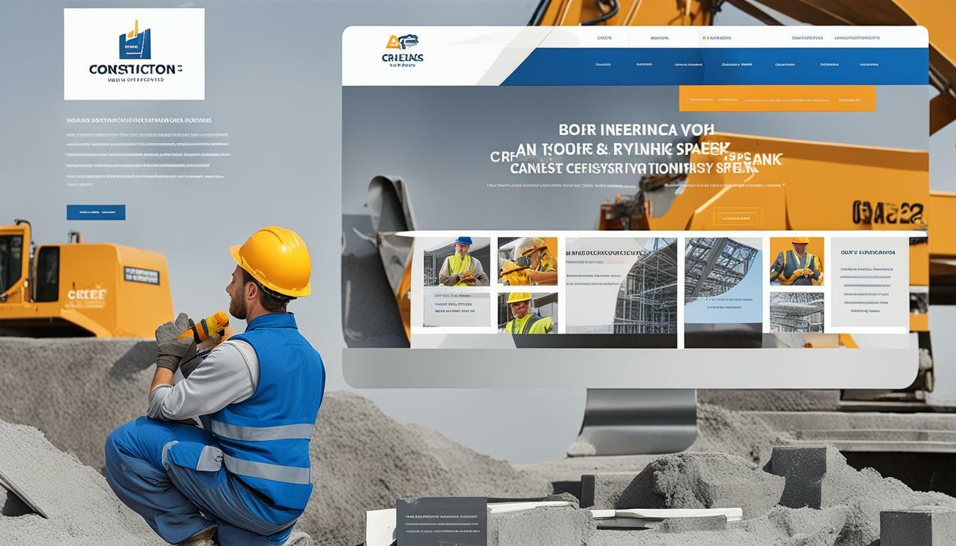 Professional Construction Website Design