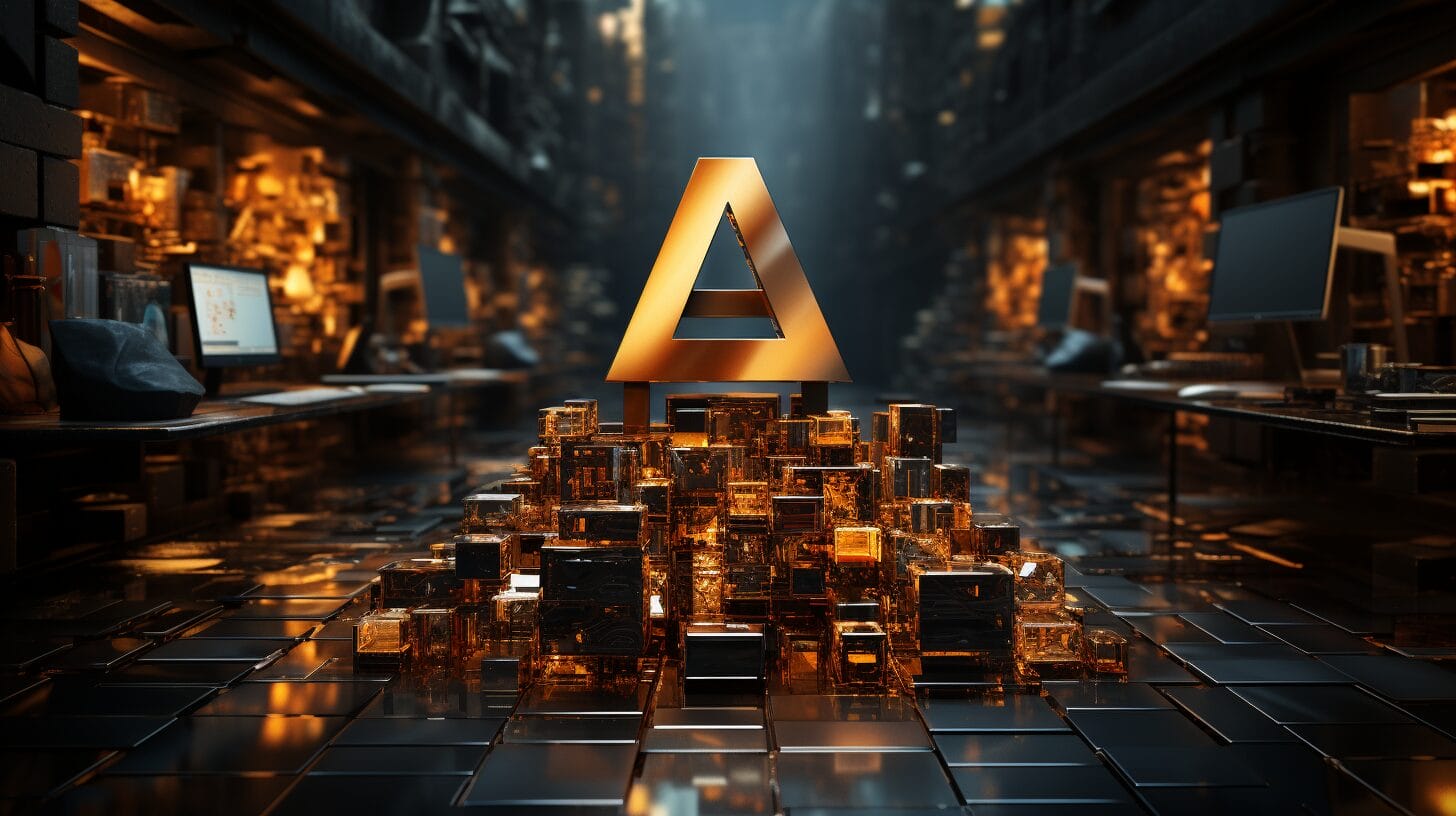 Metallic 3D alphabet set with Photoshop tools.